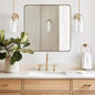 ANDY STAR Gold Bathroom Mirrors by ANDYSTAR
