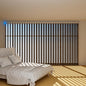Blindify Motorized Vertical Blinds, Light Filtering Sliding Door Shades by BlindifyOffical