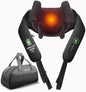 Cordless Neck Massager with Heat, Shiatsu Neck and Back Massager by MASGRE