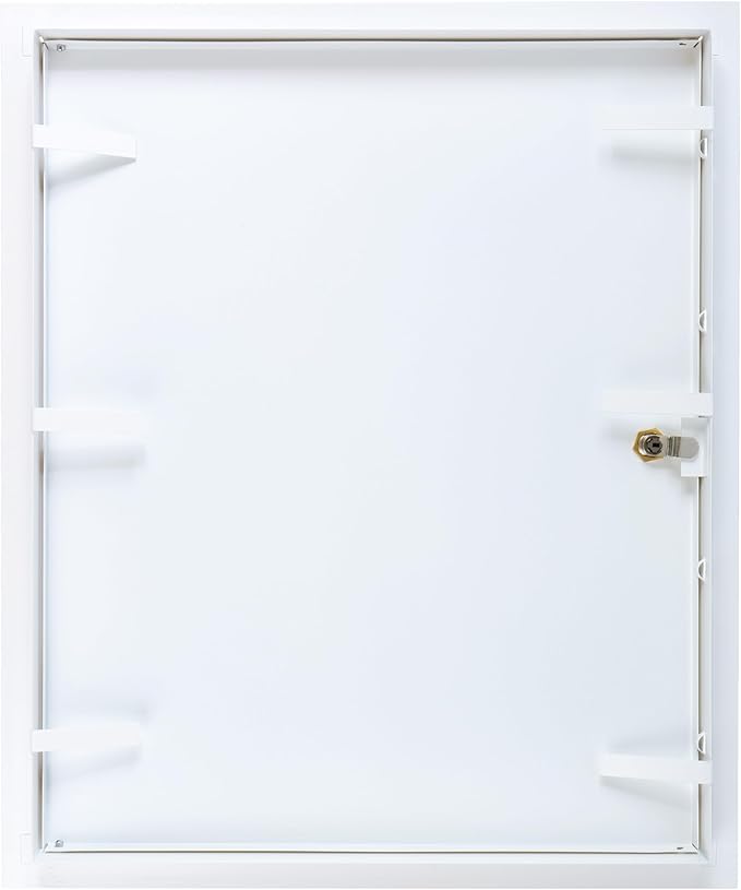16" x 20" Lockable White Metal Access Panel. Service Shaft Door Panel - Image 8