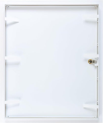 16" x 20" Lockable White Metal Access Panel. Service Shaft Door Panel - Image 8