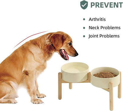 Ceramic 8.2inch Raised Dog Bowl - Image 5