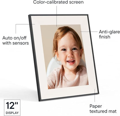Aspen 12" | Aura's Most Versatile HD Digital Picture Frame - Image 2