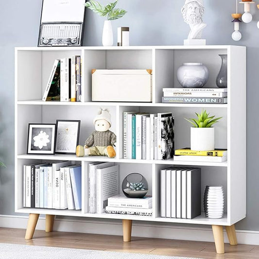 IOTXY Wooden Open Shelf Bookcase by IOTXY