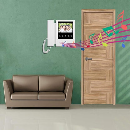 AMOCAM Video Door Phone System, 4.3 Inches Touch Monitor Wired Video Intercom - Image 8