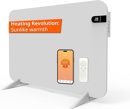 Könighaus 450W Smart Dual Space Heater – Wall heater and mobile use – WiFi App by K%C3%B6nighaus