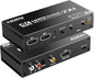 PERESAL HDMI Switch eARC Audio Extractor, 4K@60hz HDMI Audio Splitter by Unknown