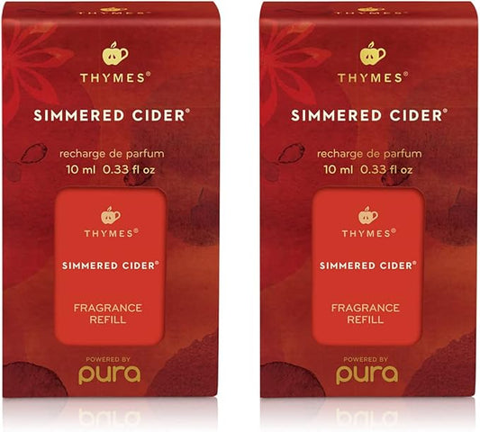 Thymes Pura Refills – 2 Pack of Oil Diffuser Scents – Long-Lasting Pura by Thymes