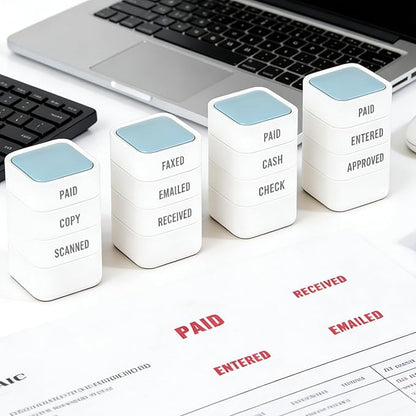 3-in-1 Office Copy/Scanned/Paid Stamps - Image 5