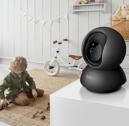 Tapo 2K Indoor Pan/Tilt Wired Security Camera - Image 4