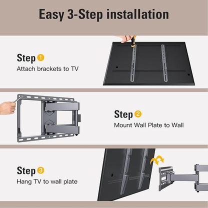 Mounting Dream TV Wall Mount for 32-65 Inch Television, Mount - Image 8