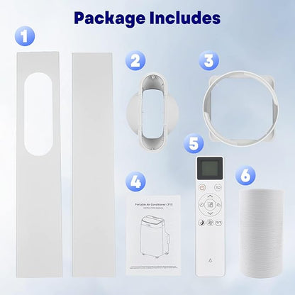 Portable Air Conditioners, 10000 BTU Portable AC Unit - Image 9