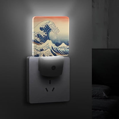 YKJAHSD Ocean Waves Night Light, Plug into Wall Decor Nightlights - Image 3