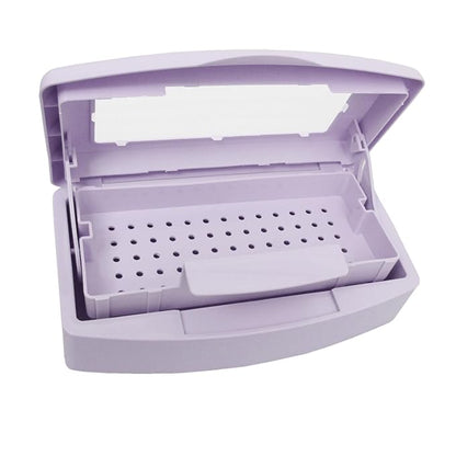 Nail Tool Sterilizer Box, Plastic Sterilization Tray by TOPCOMWW