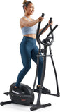 Sunny Health & Fitness Smart Upright Elliptical w/Pulse Sensor Built-in by SunnyHealthFitness