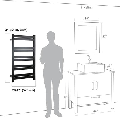 WarmlyYours Heated Towel Warmer - Image 15