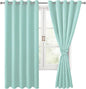 Hiasan Blackout Curtains for Bedroom, 60 x 63 Inches Length by Hiasan