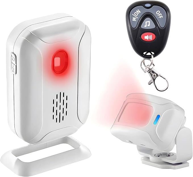 GREENCYCLE Door Sensor Chime, Motion Sensor Door Bells Chimes by greencycle