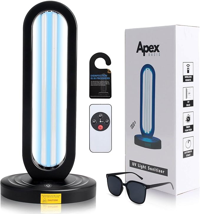 UV Ozone Sanitizer, UV Light Sanitizer by ApexOasis