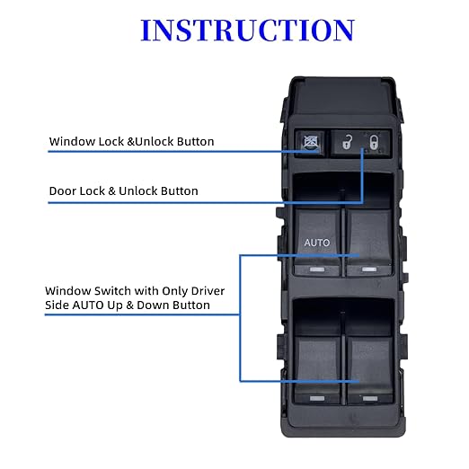 04602780AA Power Window Switch Control Compatible - Image 4