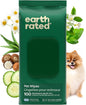 Earth Rated Pet Wipes for Dogs and Cats, Hypoallergenic, 3-in-1 Cleaning by EarthRated