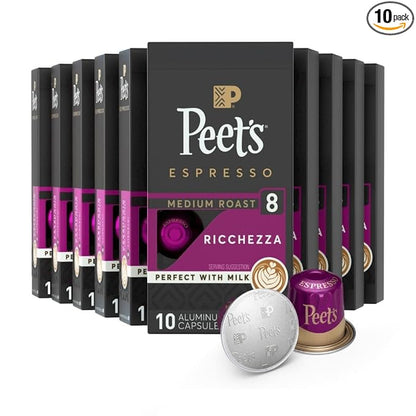 Peet's Coffee, Medium Roast Espresso Capsules, Compatible by Peet%E2%80%99sCoffee
