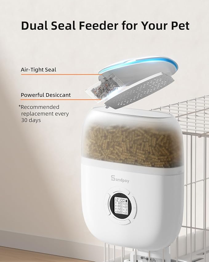 Hanging Rabbit Feeder, Programmable Automatic Pet Feeder - Image 7