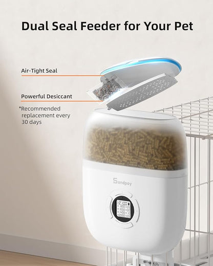 Hanging Rabbit Feeder, Programmable Automatic Pet Feeder - Image 7