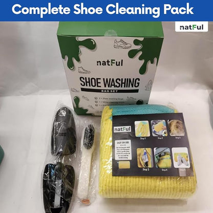 2-Pack Shoe Washing Machine Bag – Reusable Shoe Washing Bag - Image 8