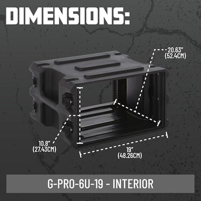 Gator Cases Pro Series 6U Rack Case - Image 6