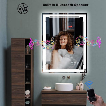 24''X32'' LED Bathroom Mirror - Image 5