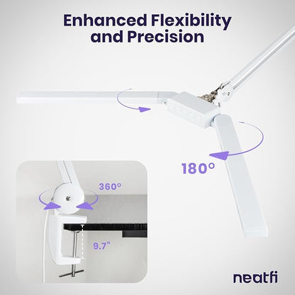 Neatfi LED Desk Lamp, Dimmable Desk Light - Image 3