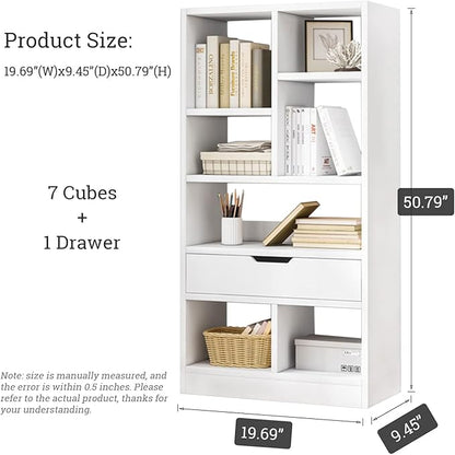 IOTXY Wooden Open Shelf Bookcase - Image 3