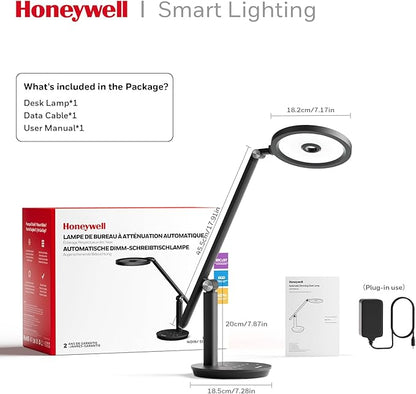Honeywell Desk Lamp for Home Office, H6 Sunturalux™ Eye-Caring Led Desk Light - Image 7
