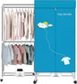 Portable Dryer, 110V 1000W Electric Clothes Dryer Machine, Double Layer by Unknown