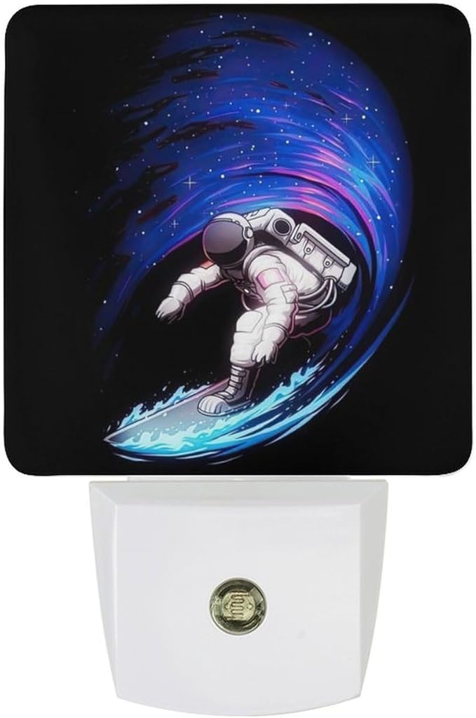 Space Astronaut Night Light, Plug into Wall Decor Nightlights by Unknown
