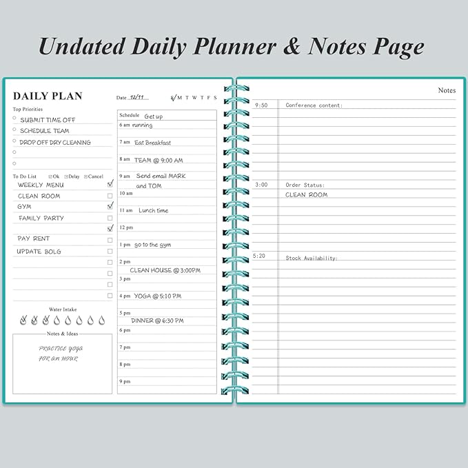 Daily Planner Undated - Image 3