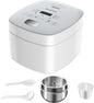 Novaspark Low Carb Rice Cooker Stainless Steel Inner Pot, Mini Stainless Steel by NovaSpark