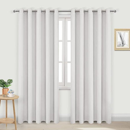 DWCN Blackout Curtains 84 Inches Long, 60 Wide Room Darkening Thermal Curtain by DWCN