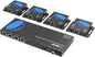 OREI 4K 1x4 HDMI Extender Splitter Over CAT6/7 Ethernet Cable Up to 4K@30Hz by OREI