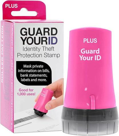 Guard Your ID Advanced Security Roller 2.0 Identity Theft Prevention Stamping by Plus