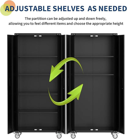 GarveeHome Metal Storage Cabinet - Image 5