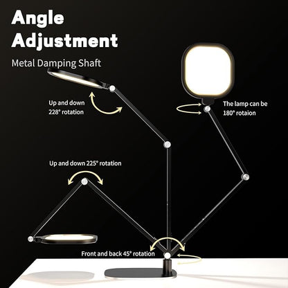 LitONES LED Desk Lamp for Home Office, Eye-Caring Modern Desk Light, 3 Color - Image 5