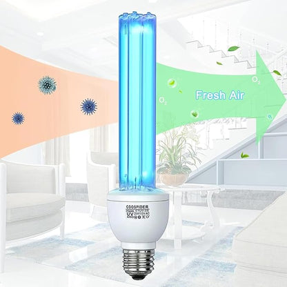 25 Watts UVC Light Bulb with Ozone, UV Light - Image 8