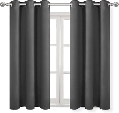 DWCN Grey Blackout Curtains for Bedroom, Thermal Grommet Drapes for Living Room - Image 8
