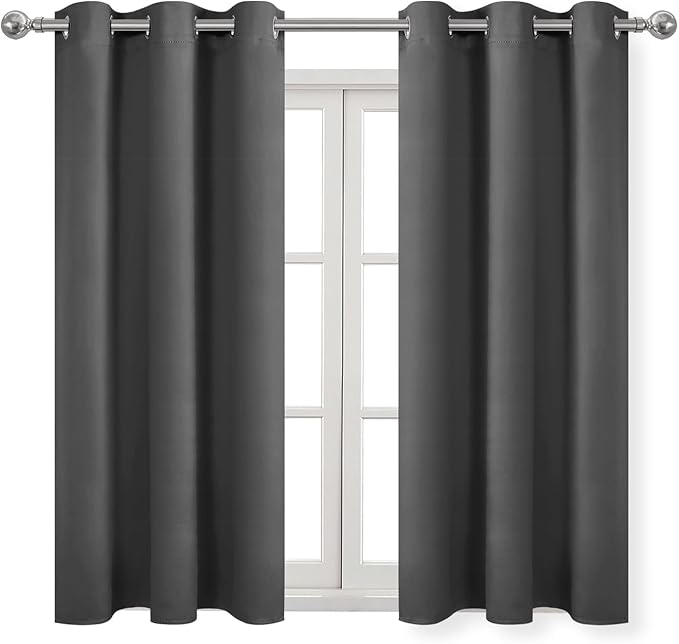 DWCN Curtains 54 Inches Long, Thermal Blackout - Image 8