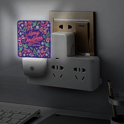 YKJAHSD Merry Chrismas Night Light, Plug into Wall Decor Nightlights - Image 4