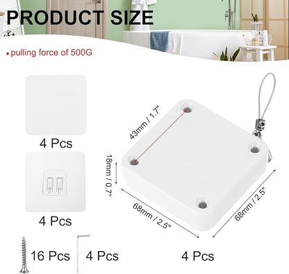 MECCANIXITY Punch-Free 500g Automatic Sliding Screen Door Closer - Image 2