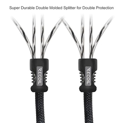 RECOIL P417 Premium 100% Oxygen Free Copper 17ft 4-Channel RCA Audio - Image 5
