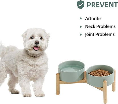 Ceramic 6.1inch Raised Dog Bowl - Image 5